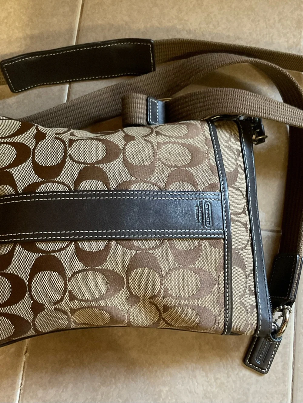 COACH Soho Signature Jacquard Swingpack Crossbody GO5N-6016